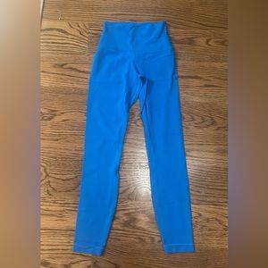 Lululemon Align High-Rise Pant 25” in Poolside  size: 2